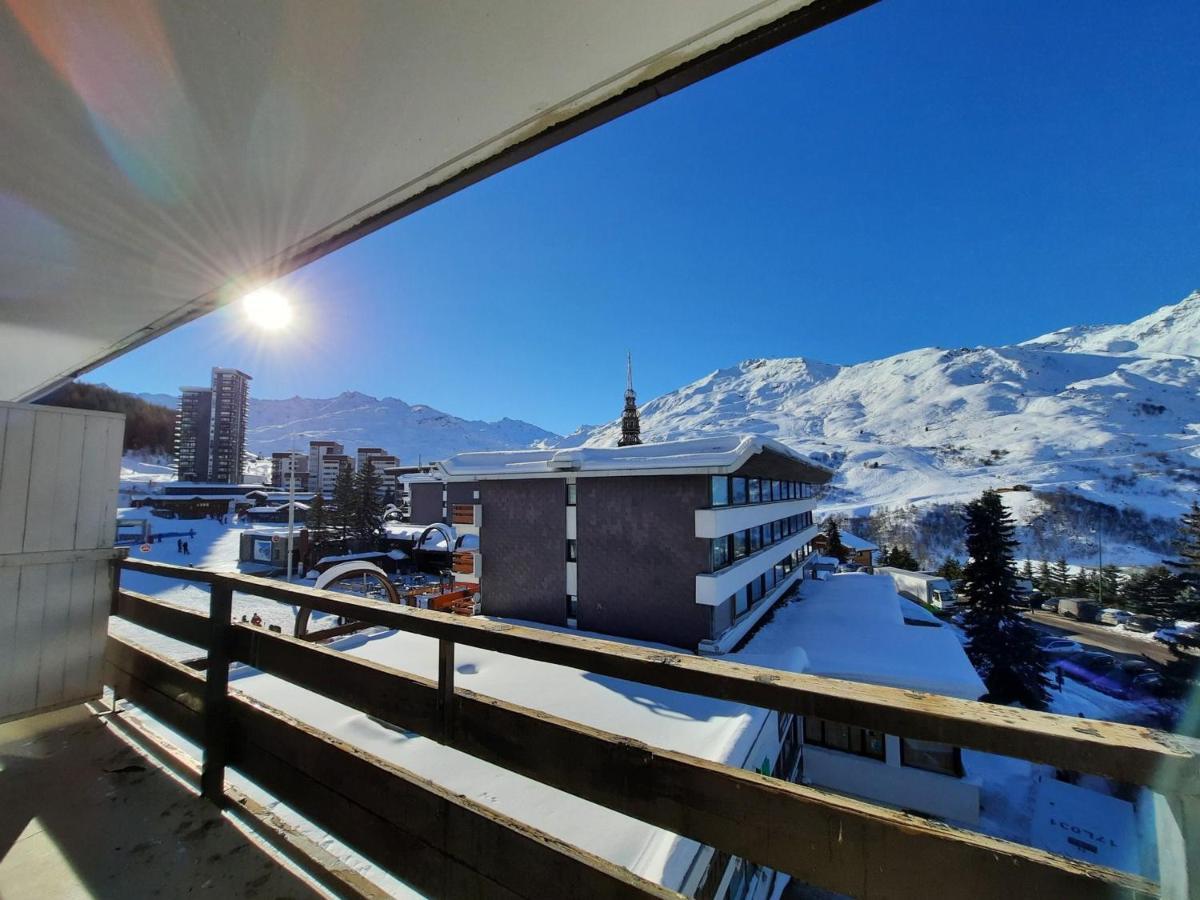 Studio Cosy Aux Menuires, Skis Aux Pieds, Balcon Sud, Proche Commodites - Fr-1-452-257 Apartment Сен-Мартен-дьо-Белвил Екстериор снимка